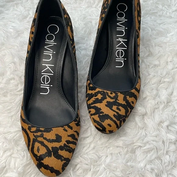 Leopard Flats Calvin Klein Leopard Pumps Calvin Klein Shoes Animal
